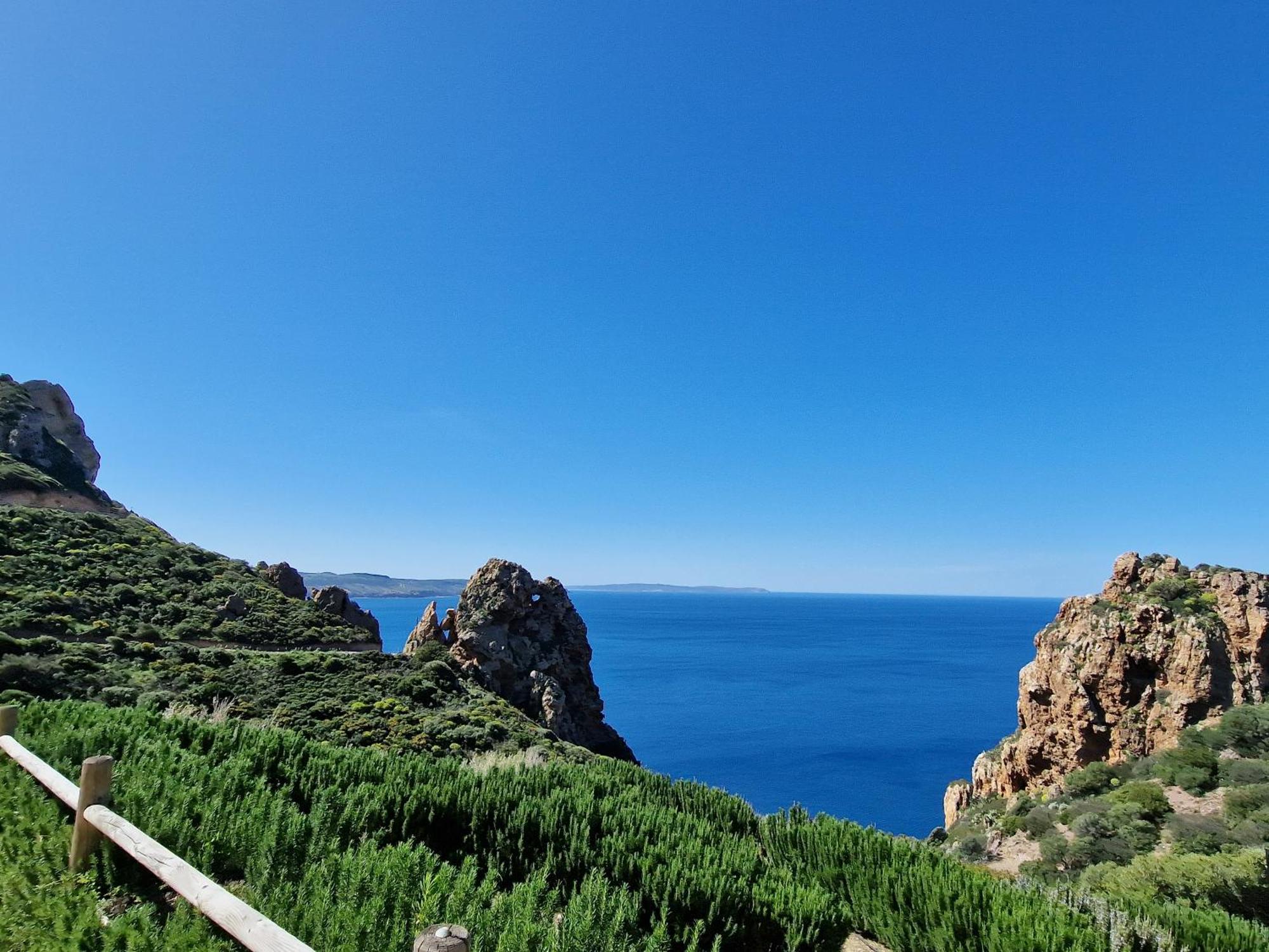 Вілла La Perla E Le Conchiglie Tanca Piras Vista Mare Nebida Екстер'єр фото