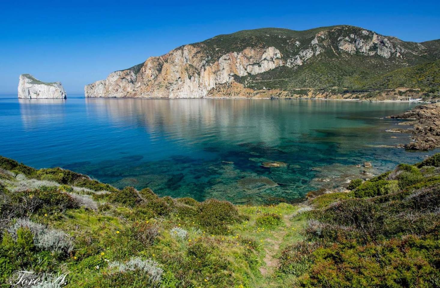 Вілла La Perla E Le Conchiglie Tanca Piras Vista Mare Nebida Екстер'єр фото