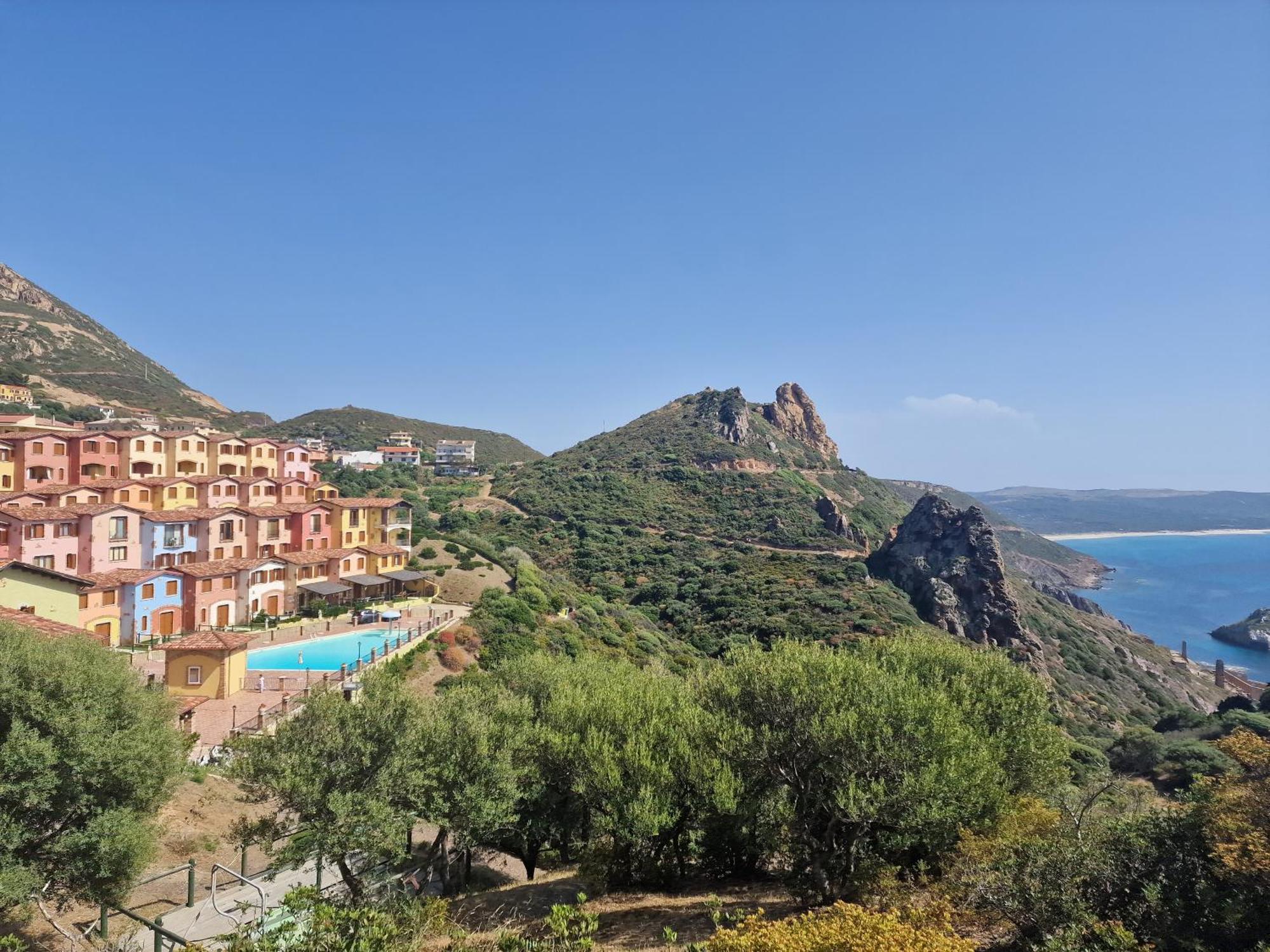 Вілла La Perla E Le Conchiglie Tanca Piras Vista Mare Nebida Екстер'єр фото